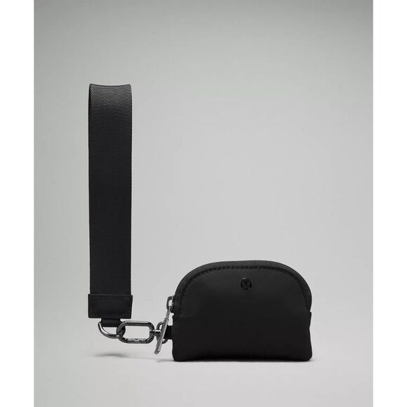 Brand New Lululemon Dual Pouch Wristlet - Black - Picture 3 of 5